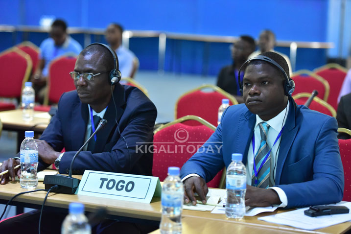 Abahagarariye Togo muri iyi nama