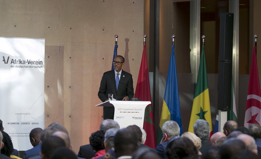 Perezida Paul Kagame yageze muri Argentine mu nama ya G20