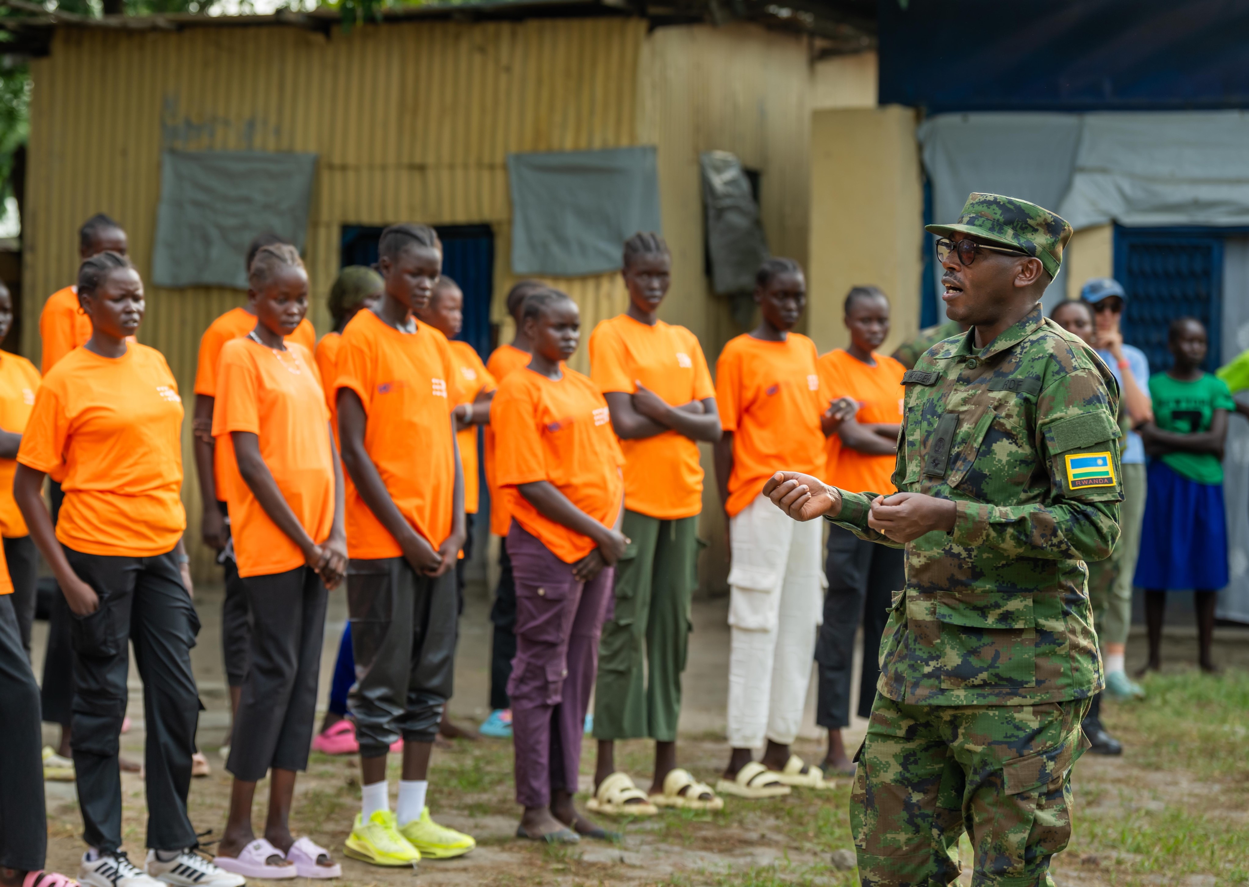 Lt Col Simon Kabera, Umuvugizi wungirije wa RDF yagaragaje akamaro k'iyo myitozo