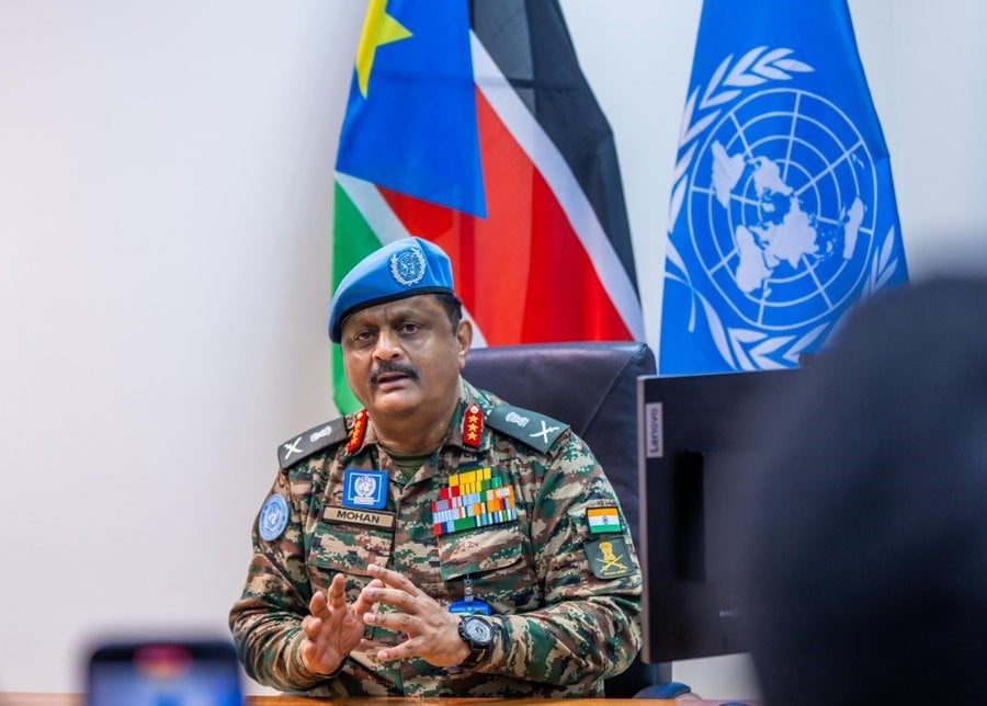 Lt Gen Mohan Subramanian yagaragaje ko Ingabo z