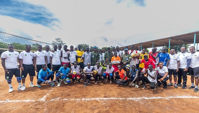 Habaho n'imikino ihuza abaturage ndetse n'Ingabo z'u Rwanda ziri mu butumwa bw'amahoro