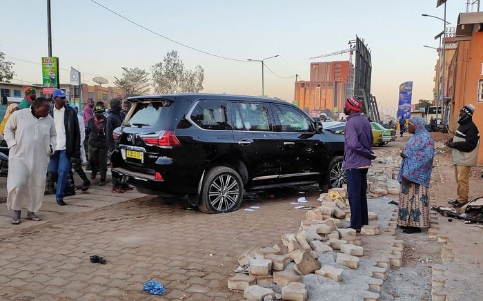 Imodoka yo muri Perezidansi ya Burkina Faso yarashwe