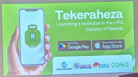 Porogaramu yitwa Tekeraheza App ifasha mu gutumiza Gas bidasabye kwigirayo cyangwa guhamagara