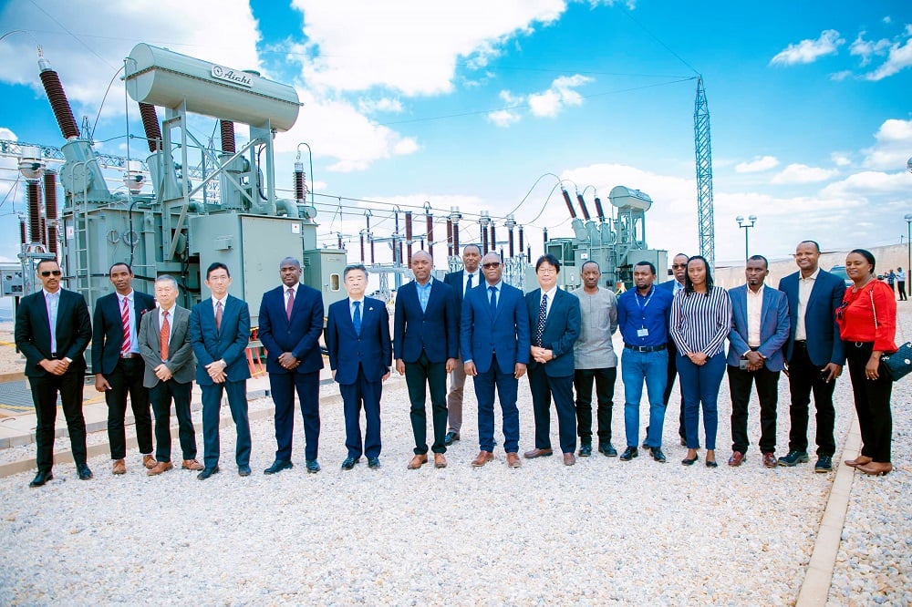 Ubwo iyi sitasiyo yasurwaga n'abayobozi ku ruhande rw'u Rwanda n'u Buyapani mu kwezi gushize