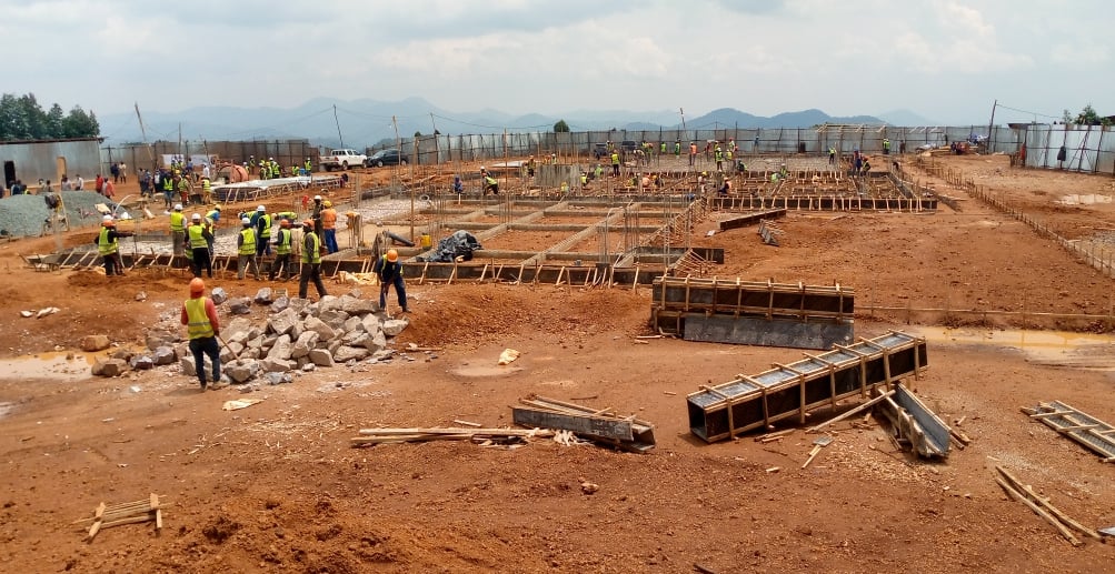 Ibiro bishya by'Akarere ka Burera biri kubakwa mu Mudugudu wa Rutuku mu Kagari ka Kabona. Bikazatwara asaga Miliyari eshatu z'amafaranga y'u Rwanda