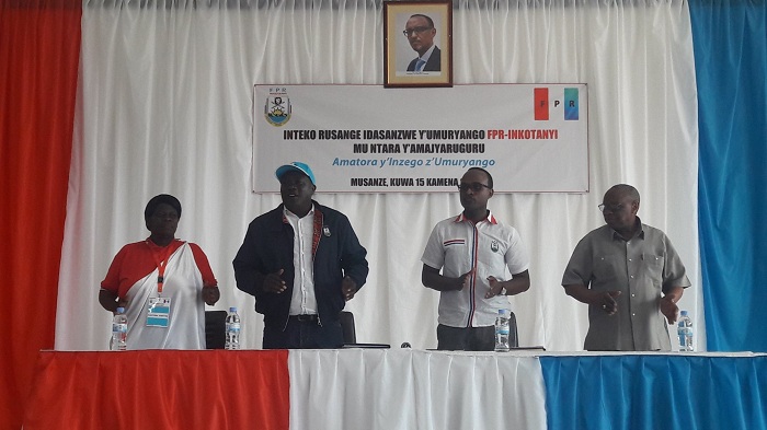 Gatabazi yashimiye abamugiriye icyizere agatorerwa kuba umuyobozi wa FPR-Inkotanyi mu Majyaruguru