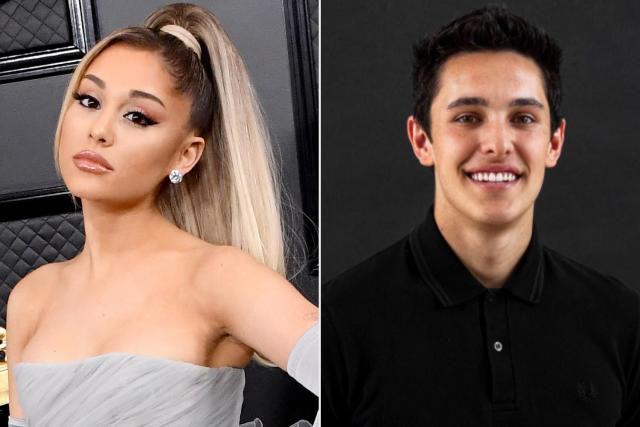 Ariana Grande yahawe gatanya n'umugabo we Dalton Gomez