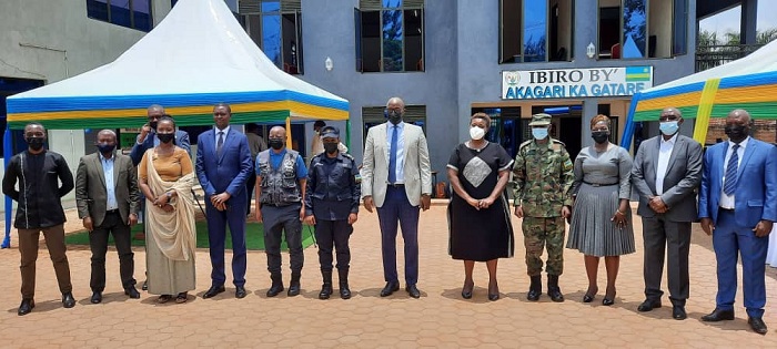 Abayobozi bashyigikiye ibikorwa by'abaturage mu Kagari ka Gatare