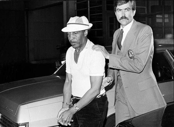 Marvin Pentz Gay Sr. atabwa muri yombi amaze kwica Marvin Gaye Jr.ku ya 01 Mata 1984