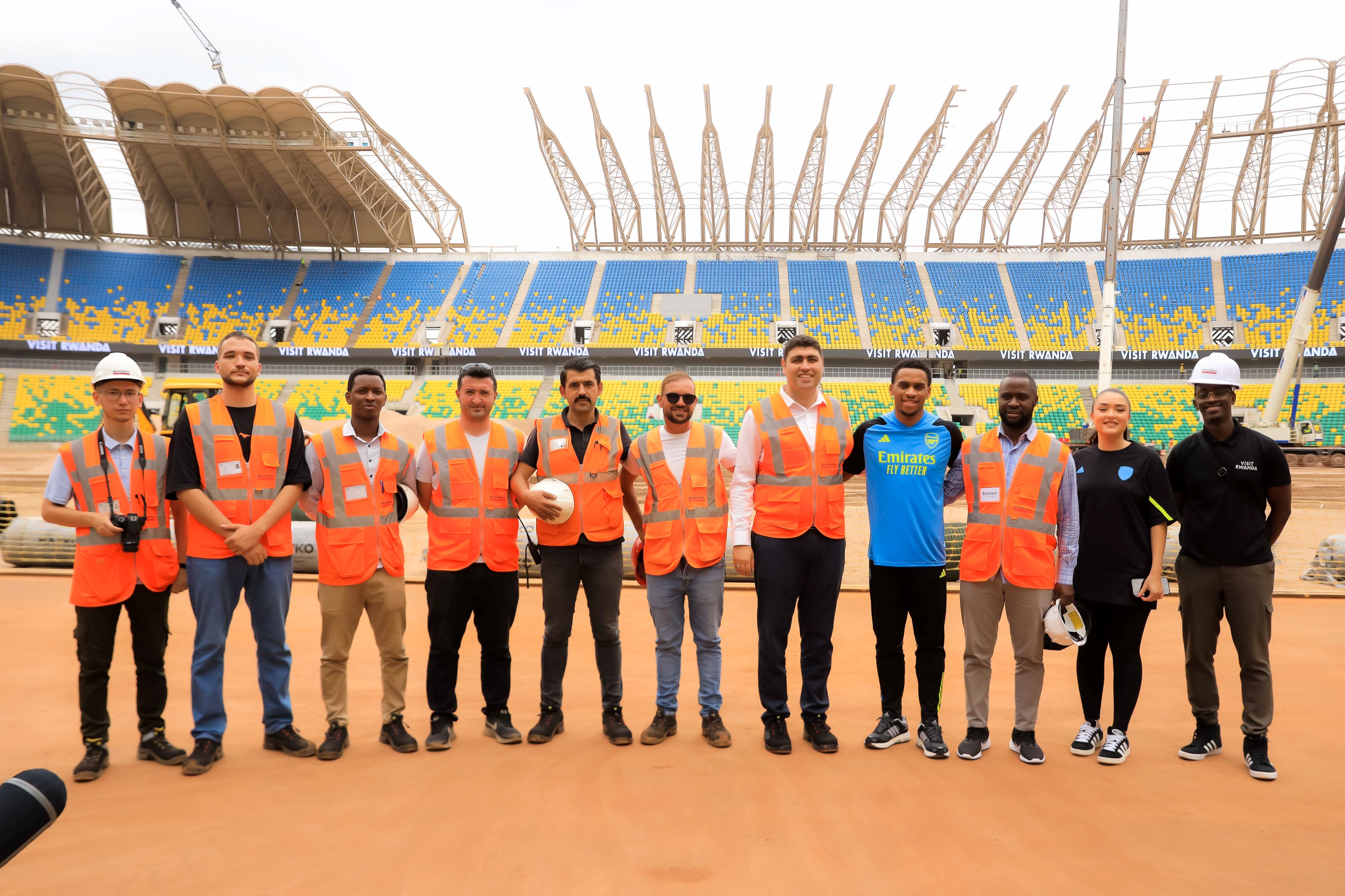 Jurriën Timber yasuye ahari kubakwa Stade Amahoro