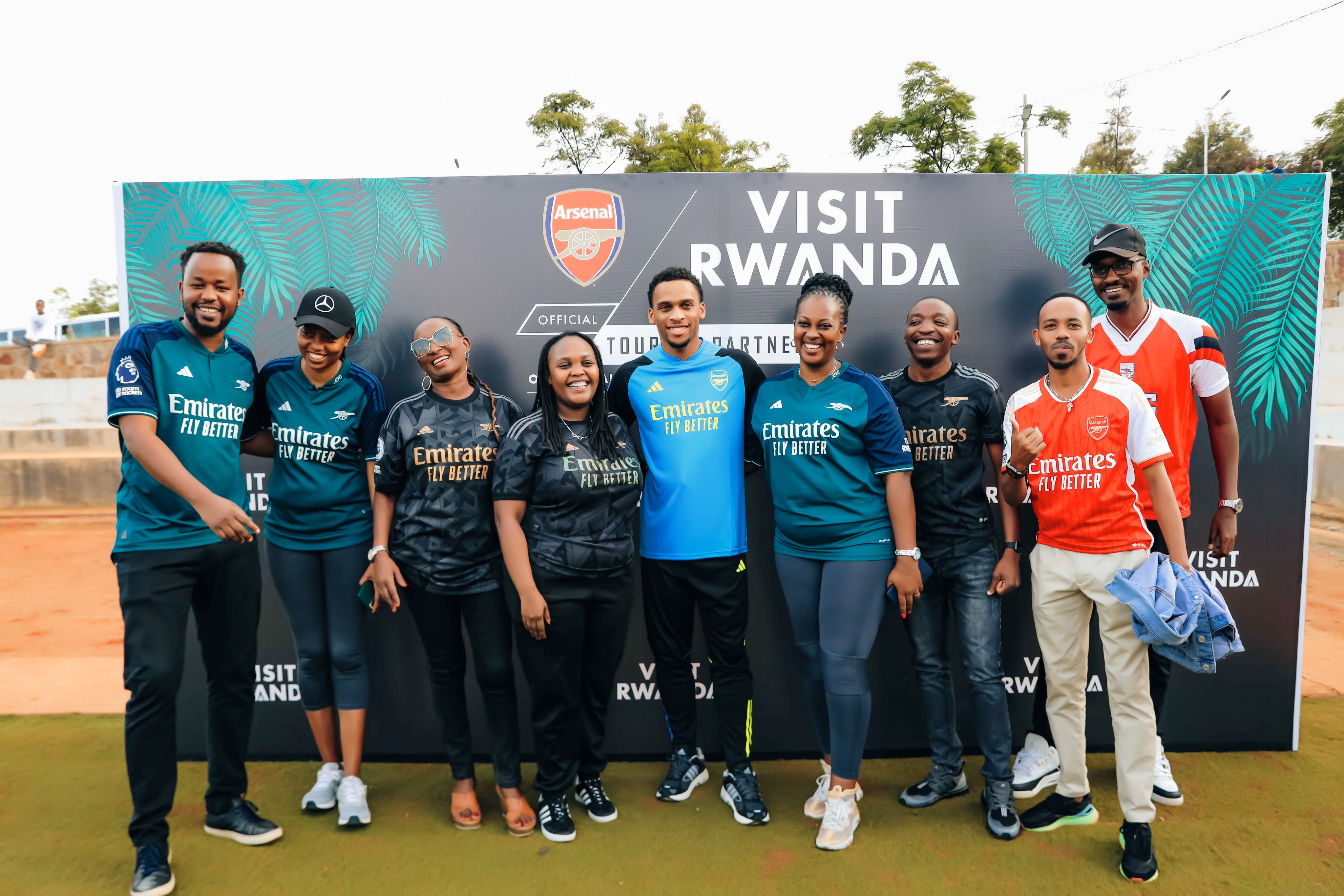 Jurriën Timber yahuye n'abafana ba Arsenal mu Rwanda