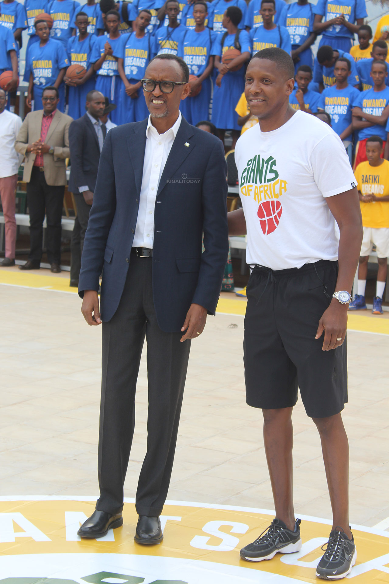 Perezida wa Republika na Ujili Masai uyobora Giants of Africa