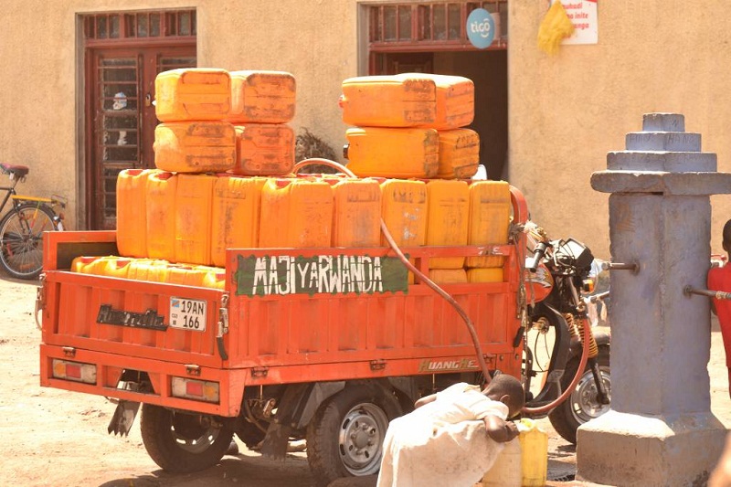 Abatuye mu mujyi wa Goma bakoresha amazi menshi aturuka mu Rwanda