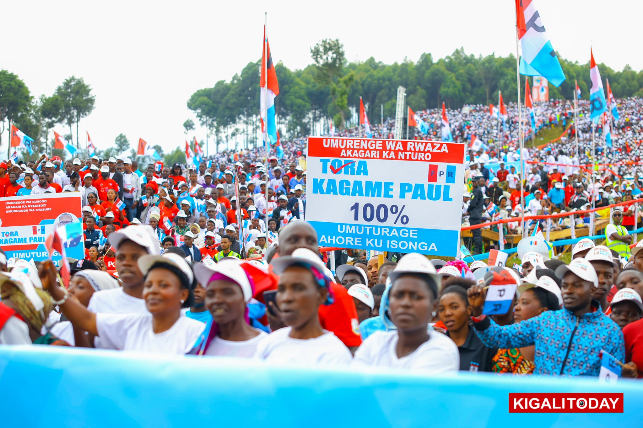 Abanyamusanze baracyabyina intsinzi ya Kagame ariko bakibaza aho ibice byaburiye ngo atsinde 100%