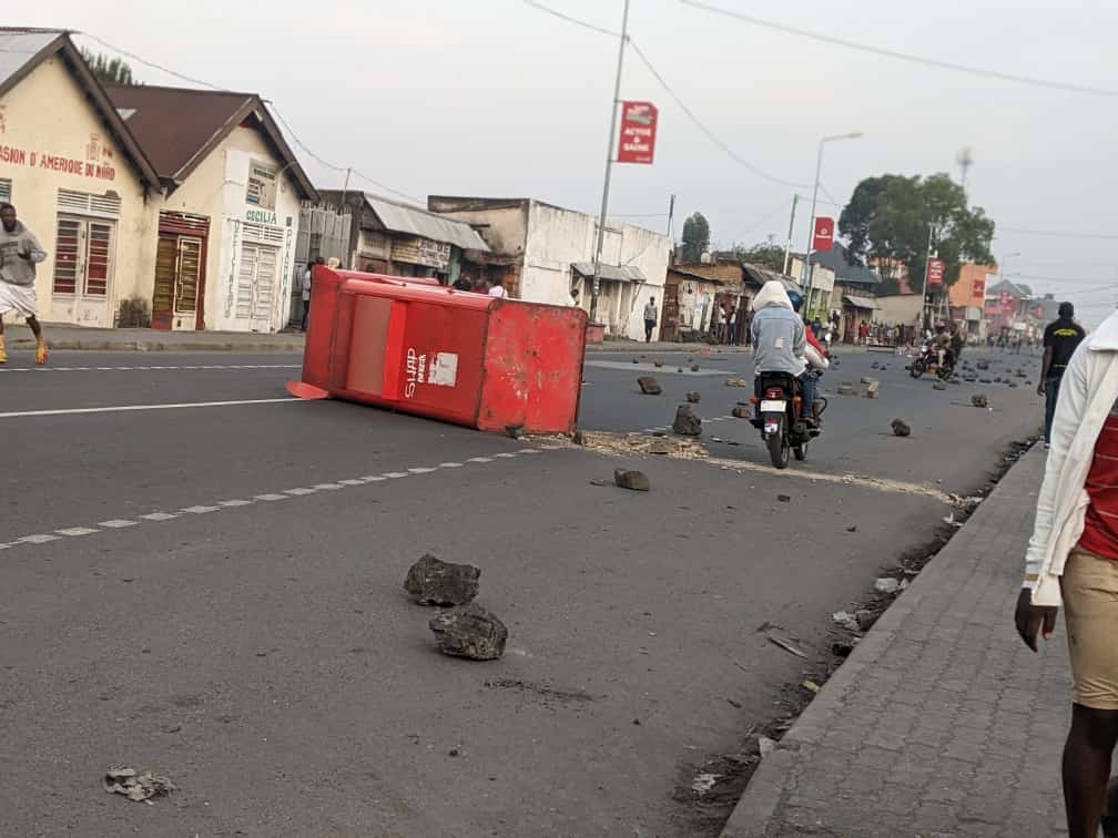 I Goma haherutse kuba imyigaragambyo ikomeye yaguyemo bamwe, abandi barakomereka