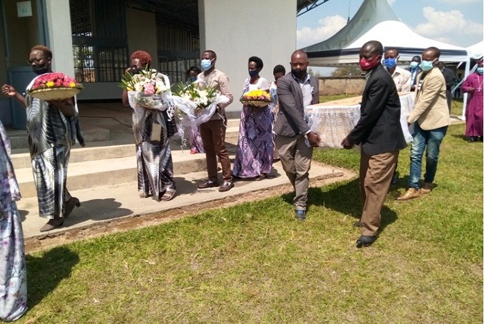 Banashyinguye mu cyubahiro imibiri y'abazize Jenoside