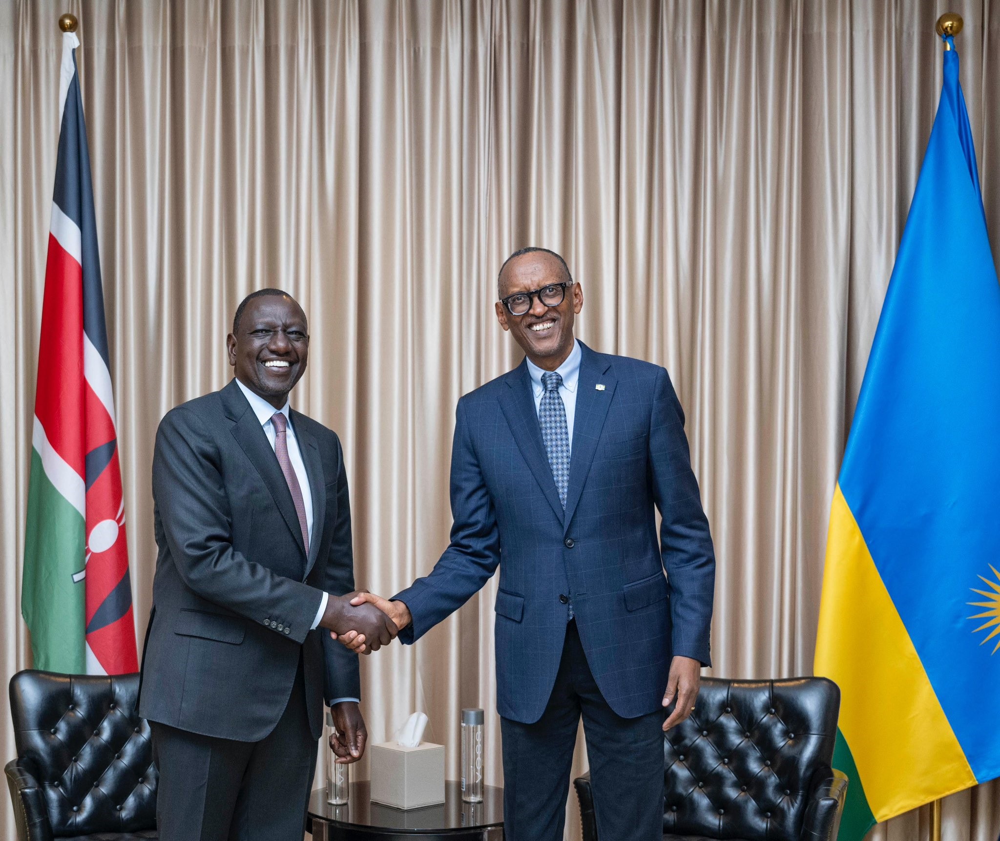 Perezida Kagame yahuye kandi na William Ruto wa Kenya Perezida Kagame yahuye kandi na William Ruto wa Kenya