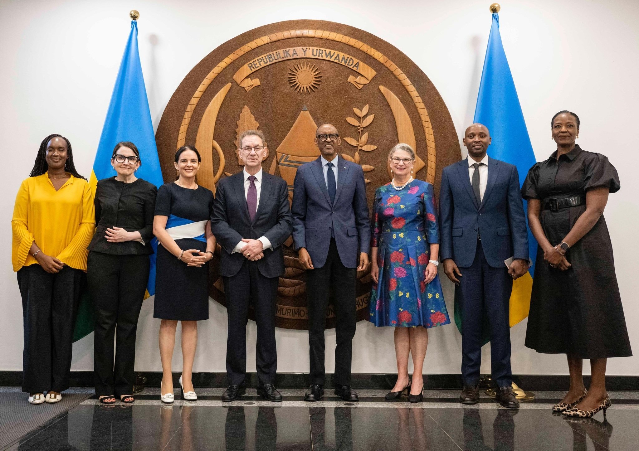 Minisitiri w'Ubuzima, Dr Sabin Nsanzimana yari mu bitabiriye ibyo biganiro