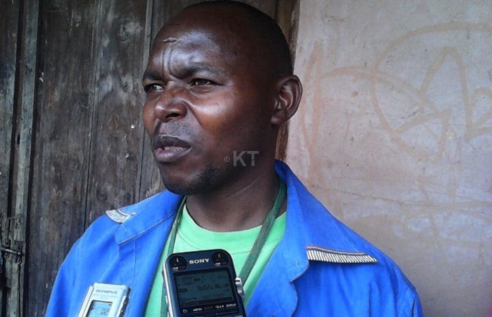 Habimana Felix, umuhinzi weza ibiro 60 ku giti kimwe cy'umwumbati.