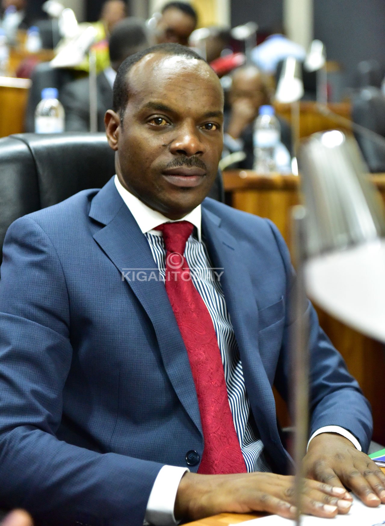 Harelimana Cyriaque, Umunyamabanga wa Leta muri Minisiteri y'Ubutegetsi bw'Igihugu (MINALOC) ushinzwe Iterambere ry'Abaturage.
