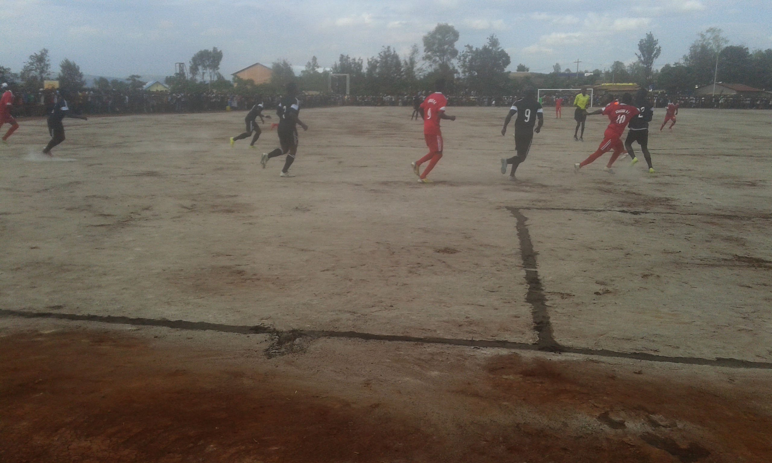 Byarangiye ikipe ya Musanze yambaye umukara itsinzwe kimwe ku busa