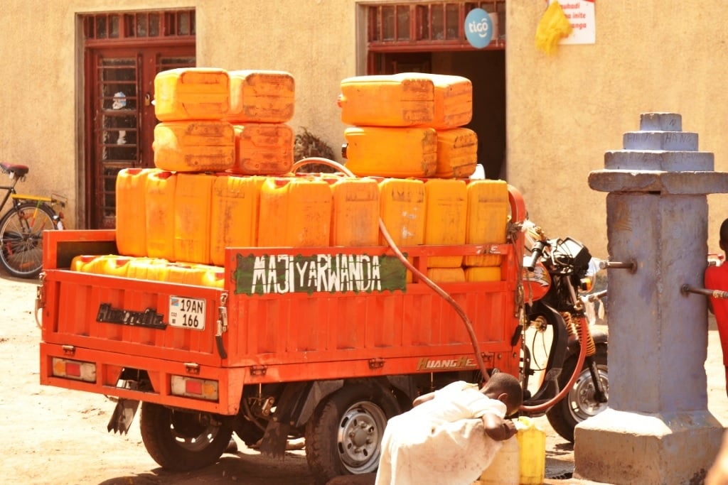 Ayo ni yo magare akoreshwa mu kujya kugurisha amazi i Goma