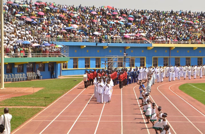 Ibi birori byari byitabiriwe n'abasaga ibihumbi makumyabiri