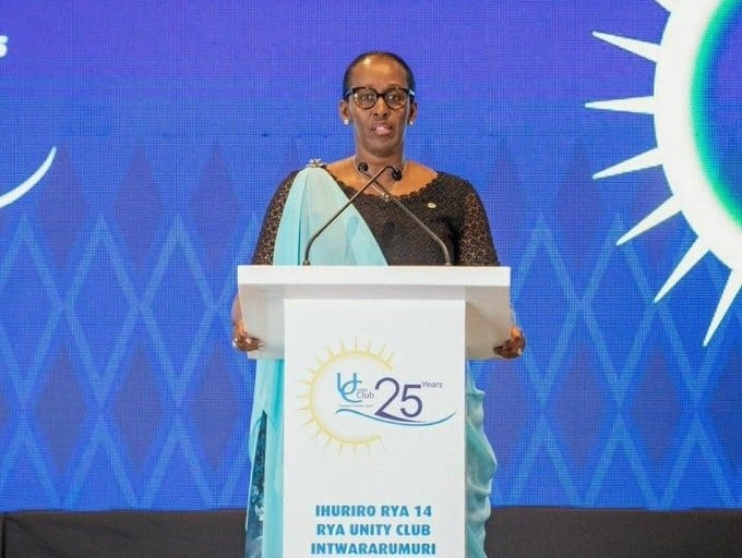 Madamu Jeannette Kagame mu birori by'isabukuru ya 25 ya Unity Club