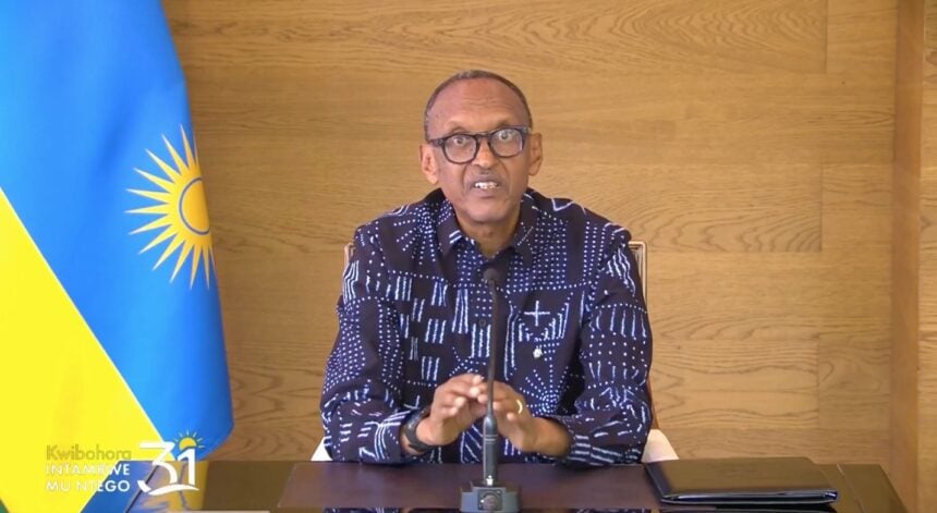 Perezida Kagame mu kiganiro n