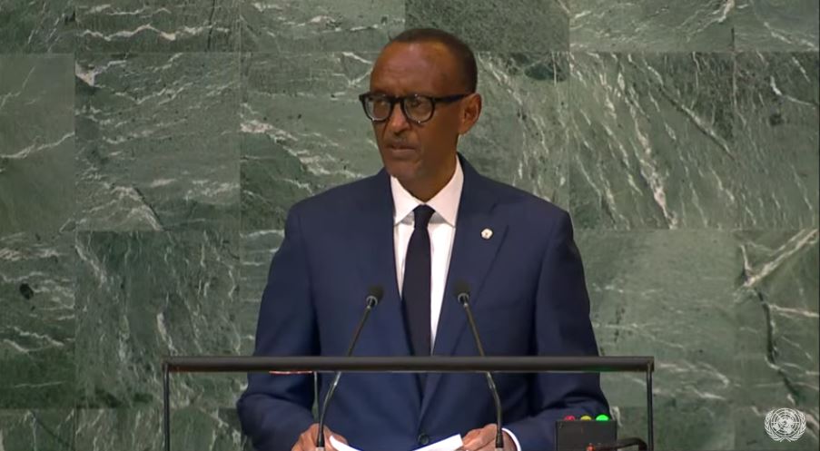 Perezida Kagame ageza ijambo ku Nteko ya UN