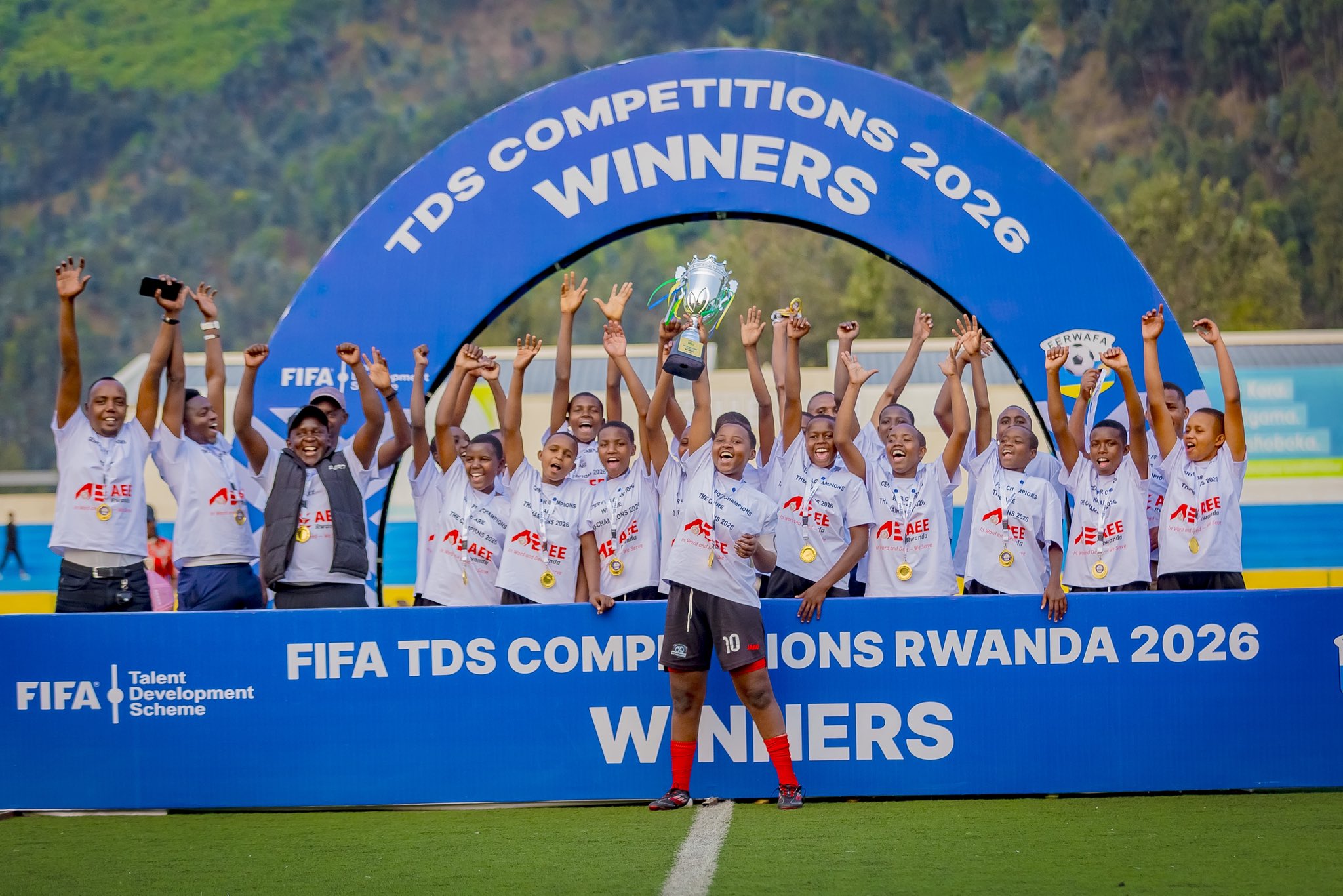 Center for Champions yegukanye igikombe mu bakobwa