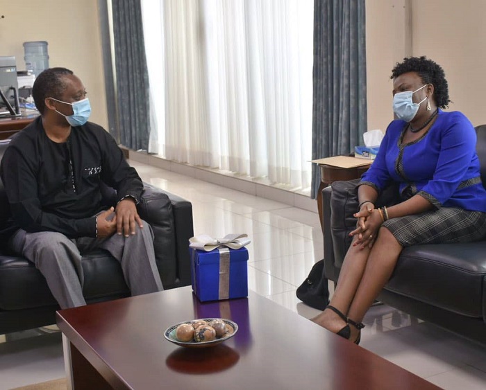 Depite Françoise Uwumukiza mu kiganiro na Minisitiri Shyaka