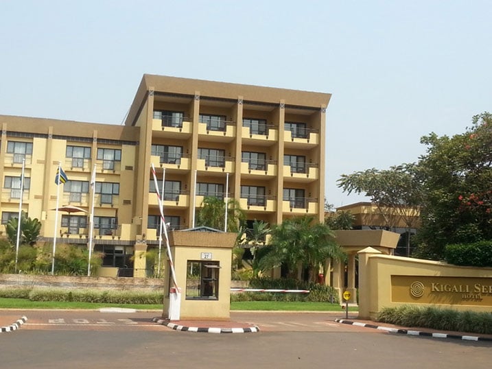Serena Hotel ni imwe mu magorofa ari mu Mujyi wa Kigali.