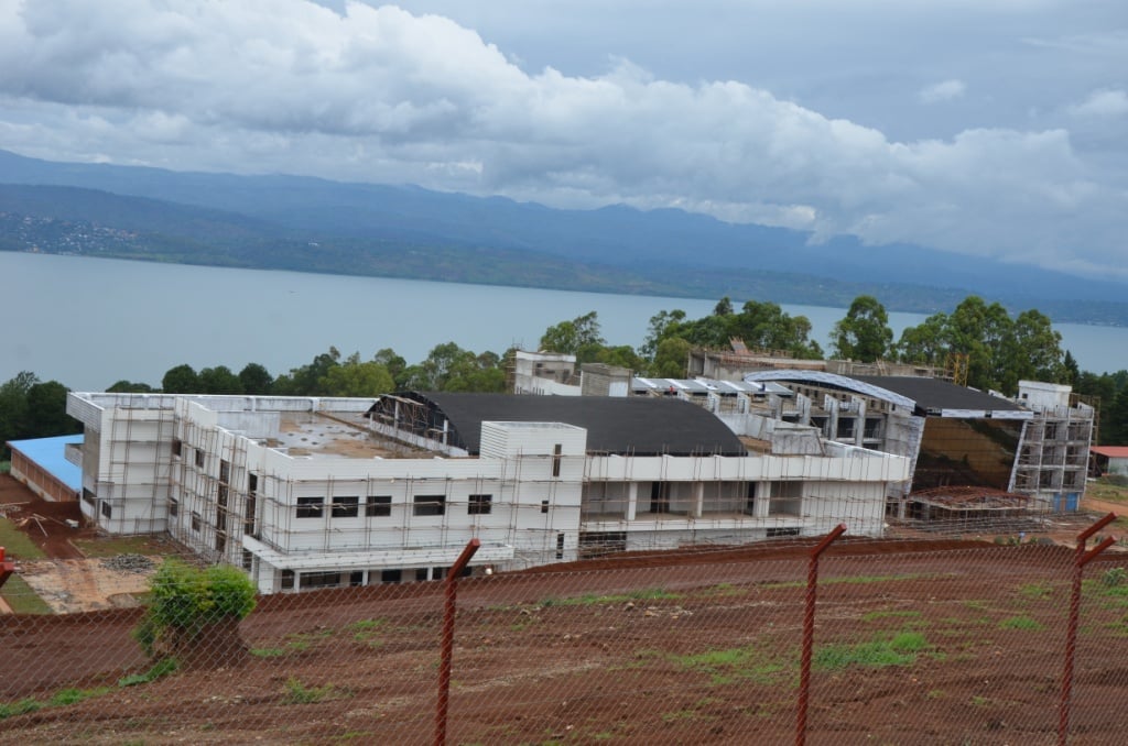 Hotel Kivu Marina Bay iherereye ku nkengero z