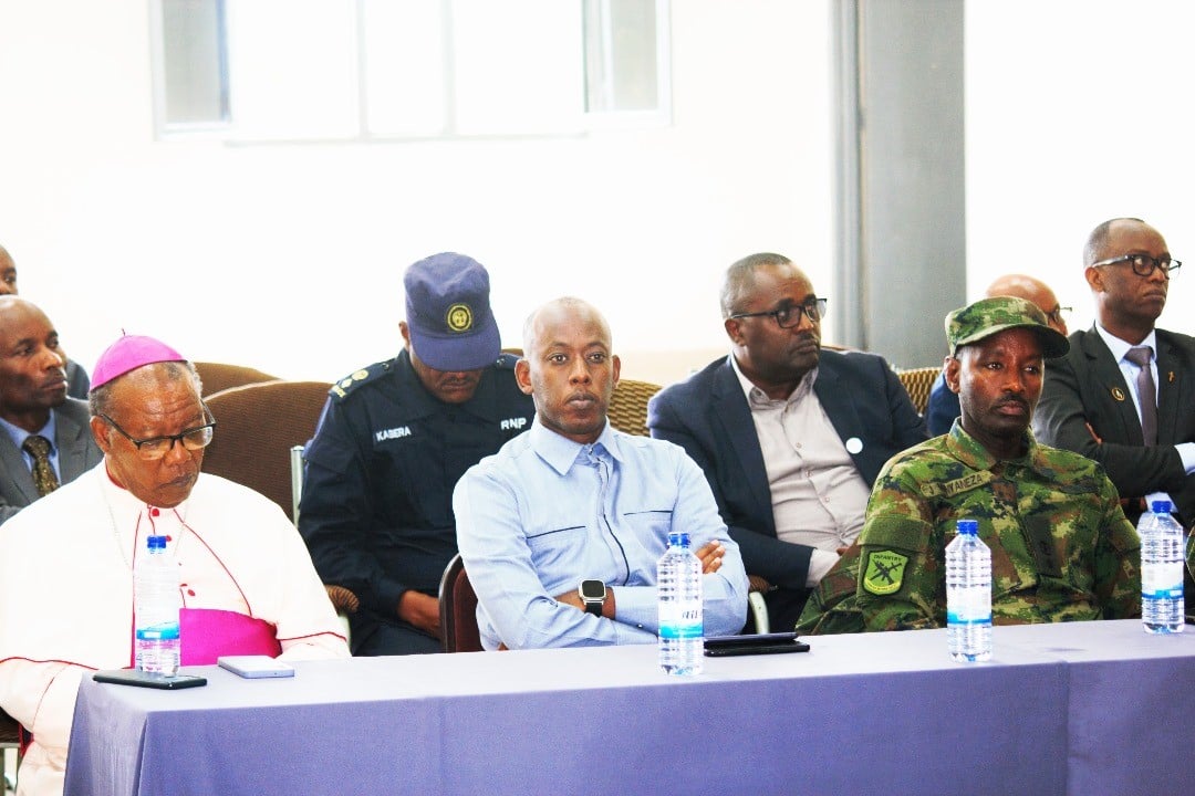 Abayobozi batandukanye bitabiriye iki gikorwa