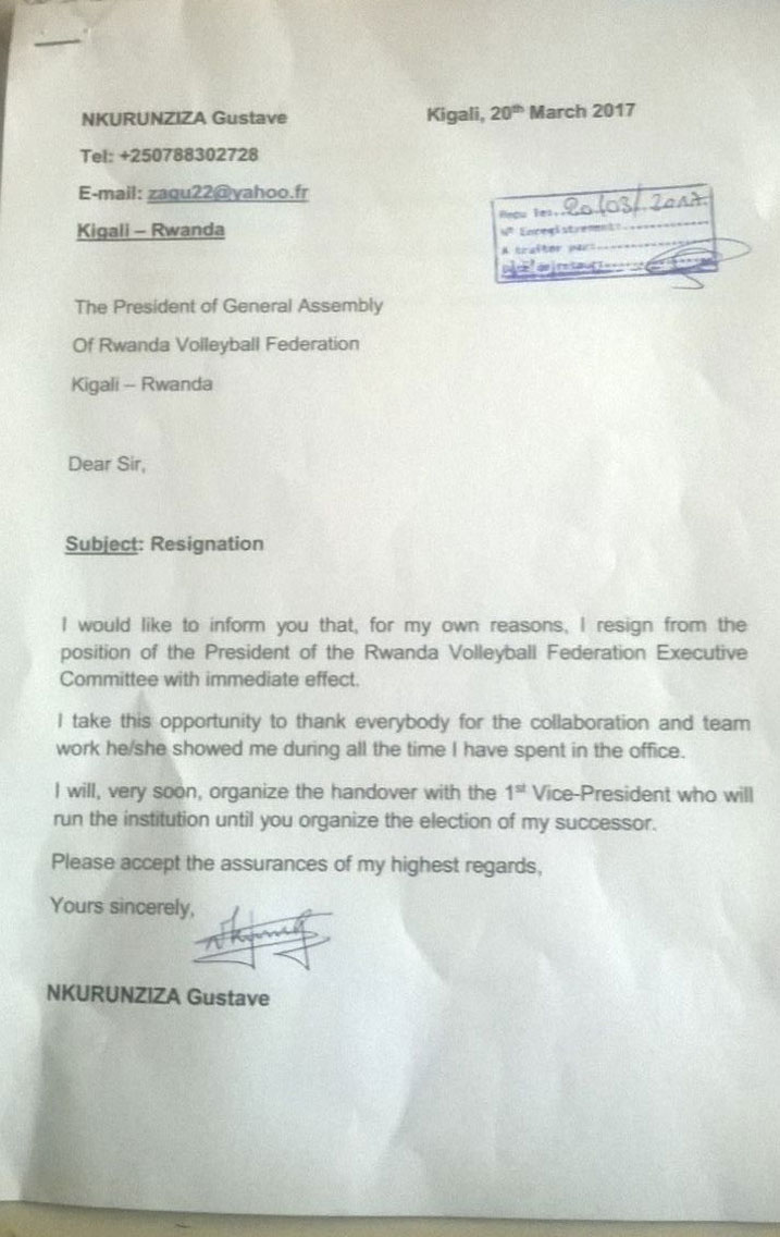 Ibaruwa isezera