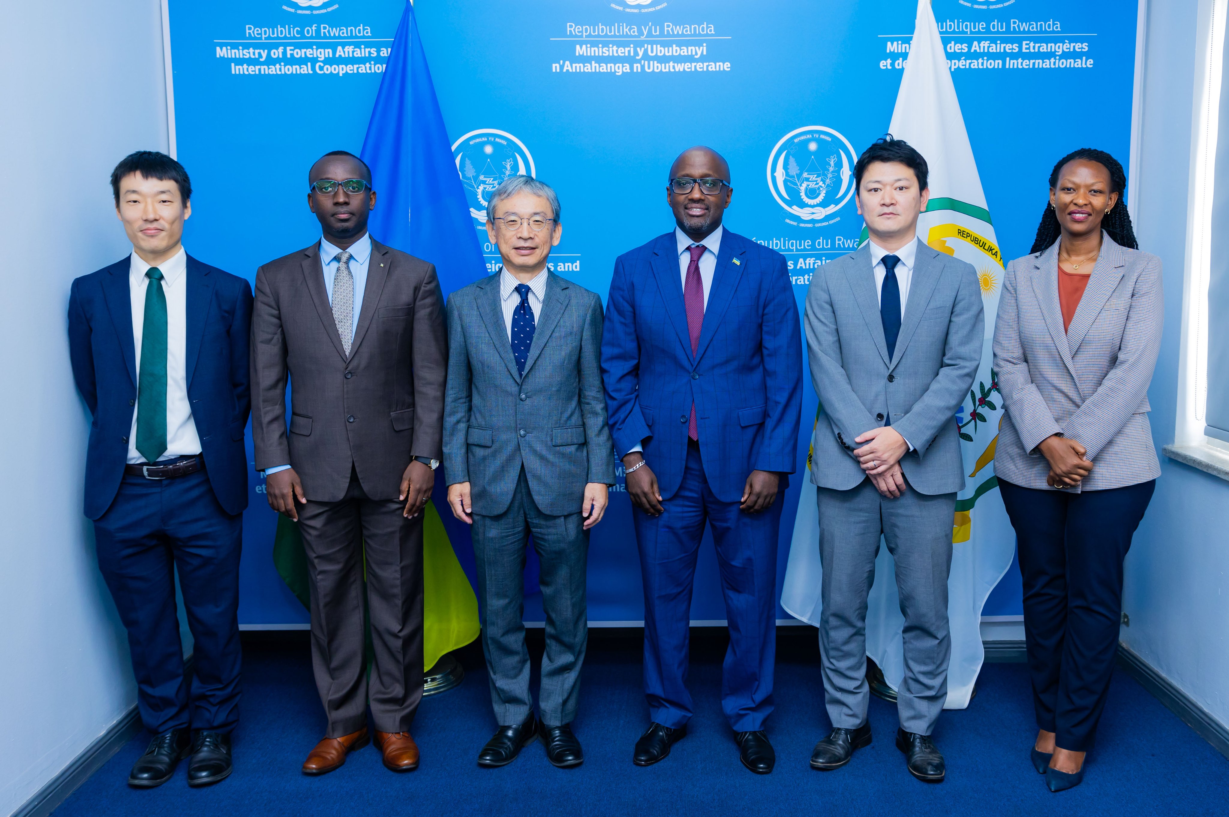 Ibiganiro bagiranye byibanze ku bufatanye bukomeje hagati y'ibihugu byombi