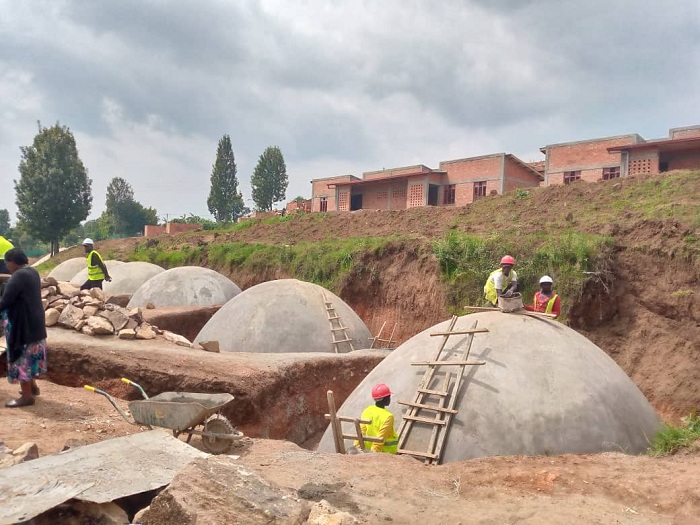 Ibindi bigega byo mu butaka birimo kubakwa mu Murenge wa Kaniga