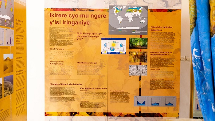 Ibijyanye n'ubumenyi bw'ikirere bifite icyumba byahariwe mu ngoro ndangamurage y'ibidukikije