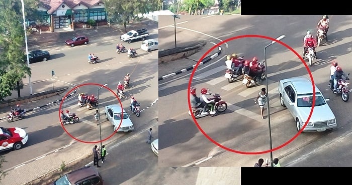 Ibinyabiziga bibujijwe guhagarara mu masangano y'imihanda
