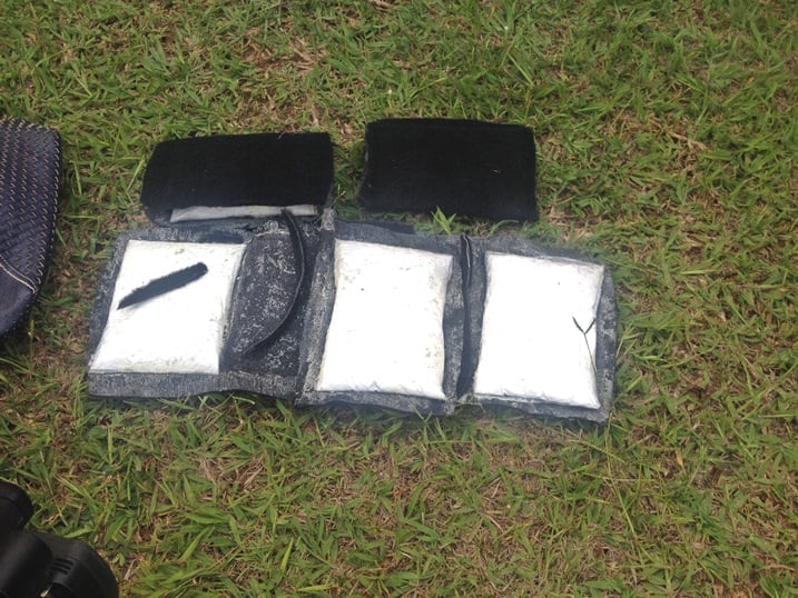 Iyi Cocaine ifite agaciro ka miliyoni 85 z'amafaranga y'u Rwanda.