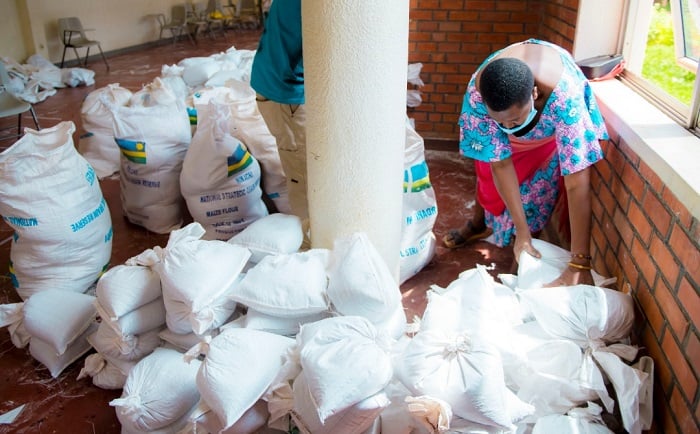 Buri muryango uhabwa ibiribwa hagendewe ku mubare w'abagize urugo