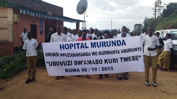 Ibitaro bya Murunda byakoresheje urugendo rukangurira abantu kwirinda ubuhumyi.