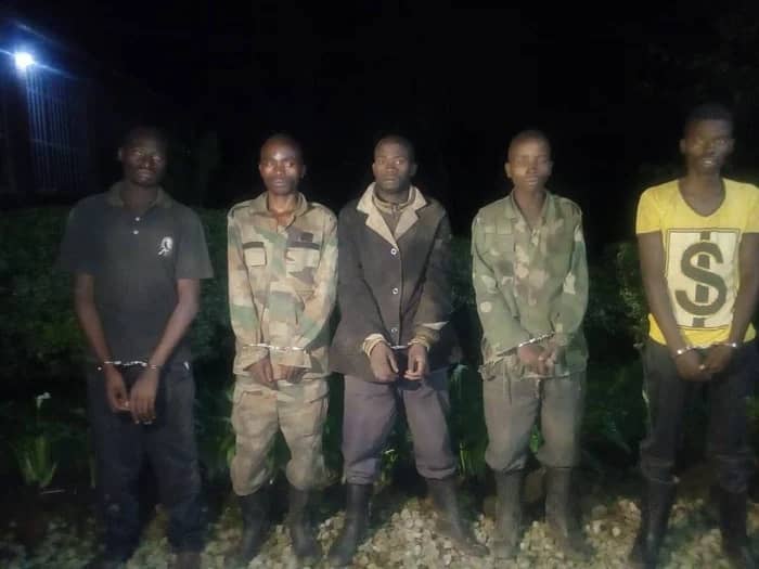 Bamwe mu bagabye igitero mu Kinigi barafashwe