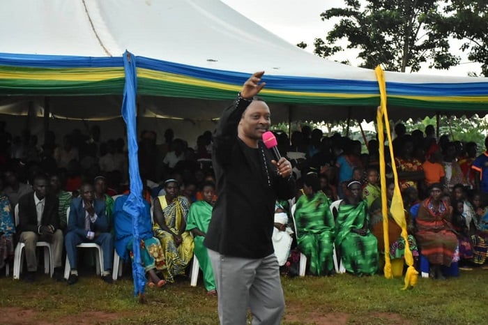 Minisitiri Shyaka yasuye abaturage bo mu karere ka Ngoma