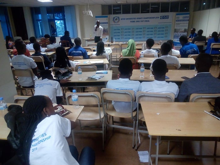Icyo gikorwa cyitabiriwe na kaminuza zitandukanye