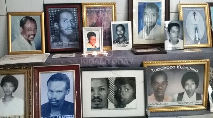 Ifoto ya Niyitegeka Felicita mu yandi aboneka mu bashyinguye mu Rwibutso