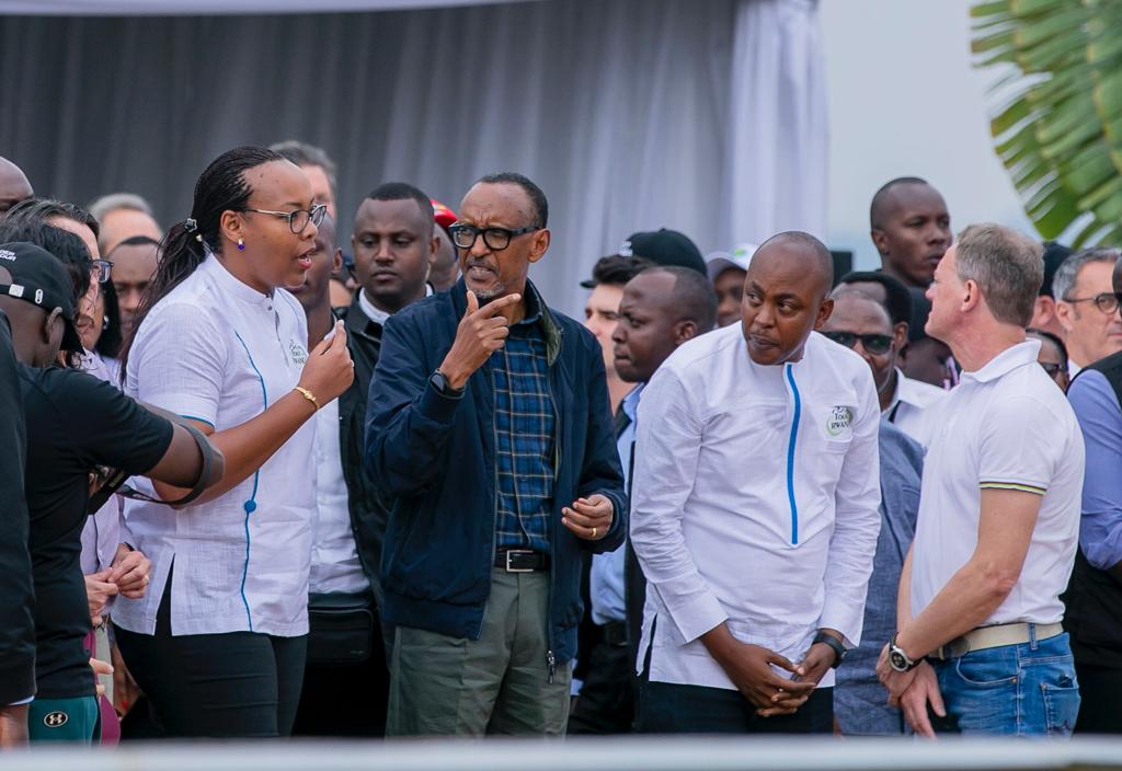 President Kagame attended the closing of Tour du Rwanda 2023