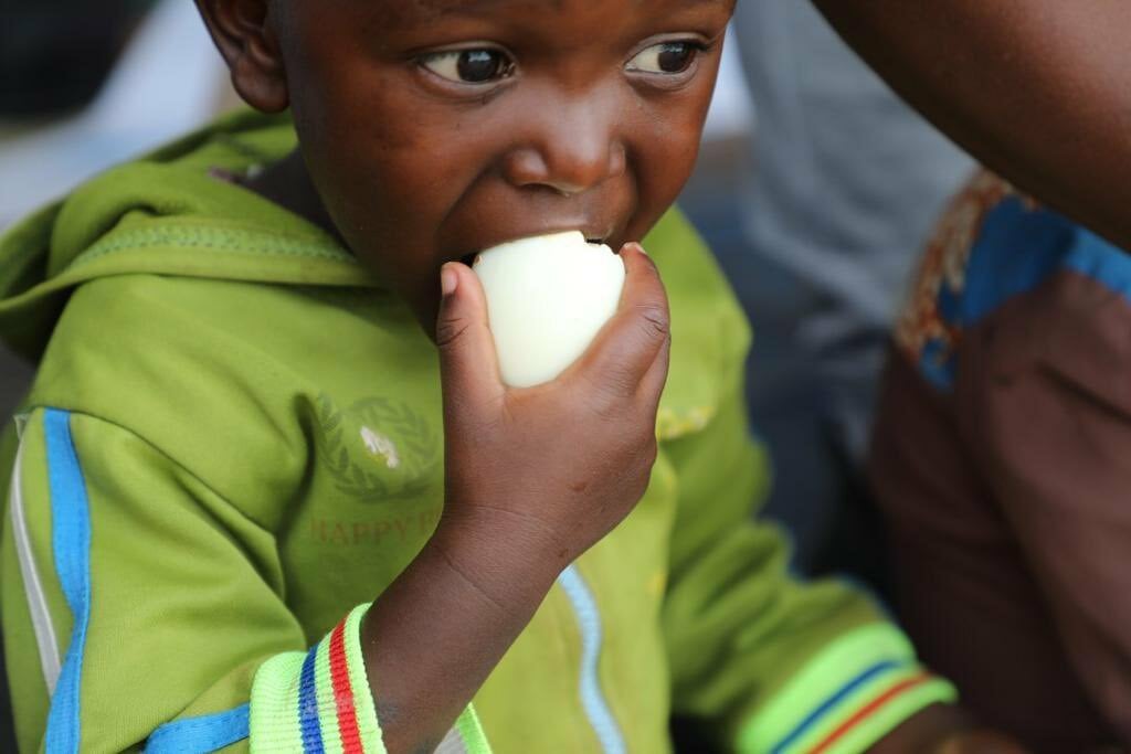 Kugaburira umwana amagi byamufasha kugira imikurire myiza