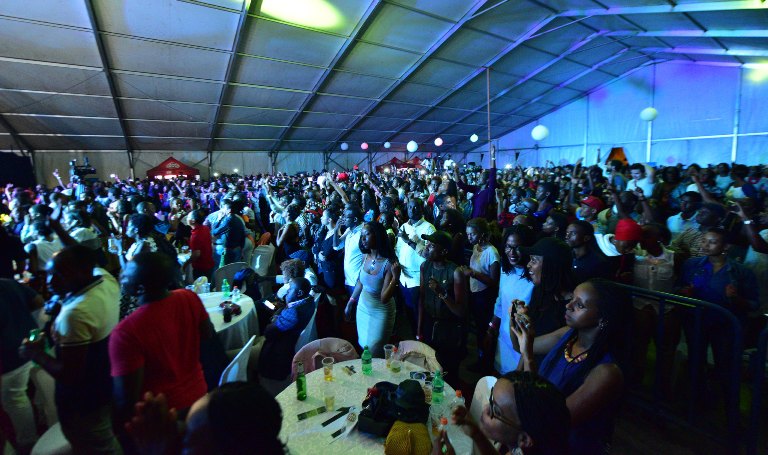 Igitaramo cya Sauti Sol cyari kitabiriwe n'abantu ibihumbi n'ibihumbi